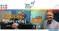 Desktop Screenshot of misionvida.org